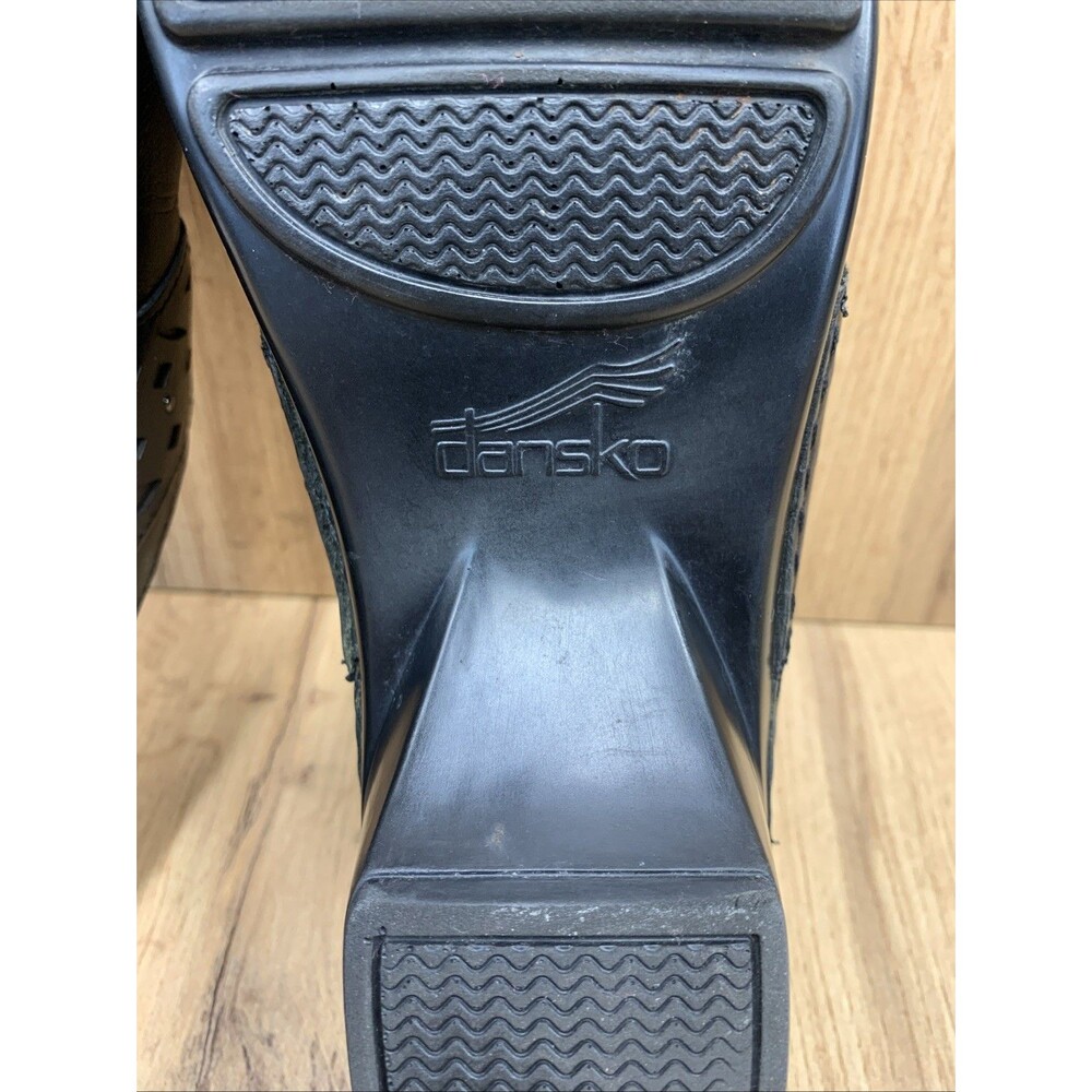 Dansko Women's Clogs Mules Slip On Leather Comfort Shoes Studs Size US 8 Eur 38 - Picture 16 of 16